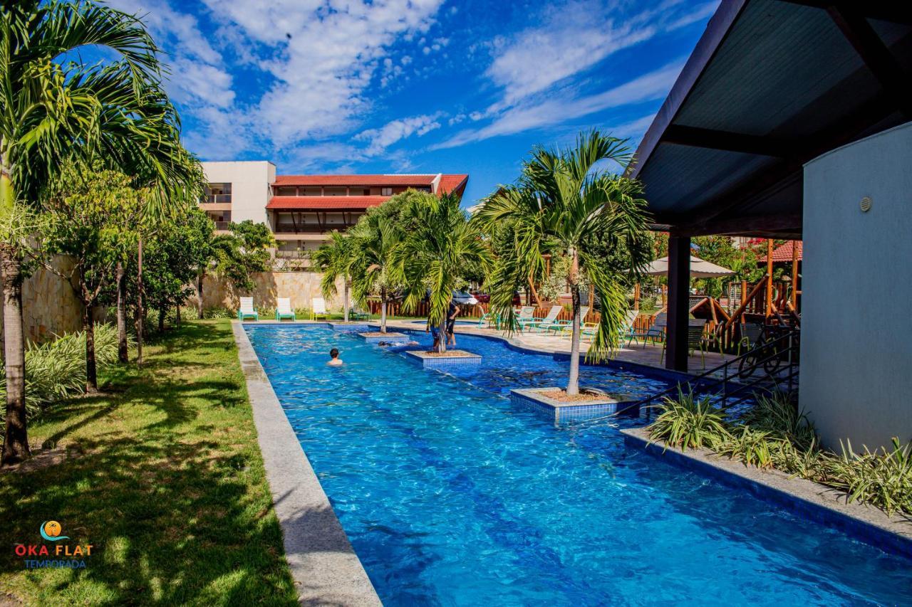 Apartamento Terreo Estiloso Com Piscina No Oka Beach - 104 Порту-де-Галиньяш Экстерьер фото