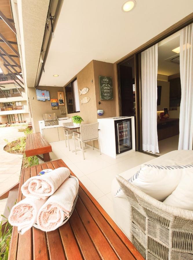 Apartamento Terreo Estiloso Com Piscina No Oka Beach - 104 Порту-де-Галиньяш Экстерьер фото