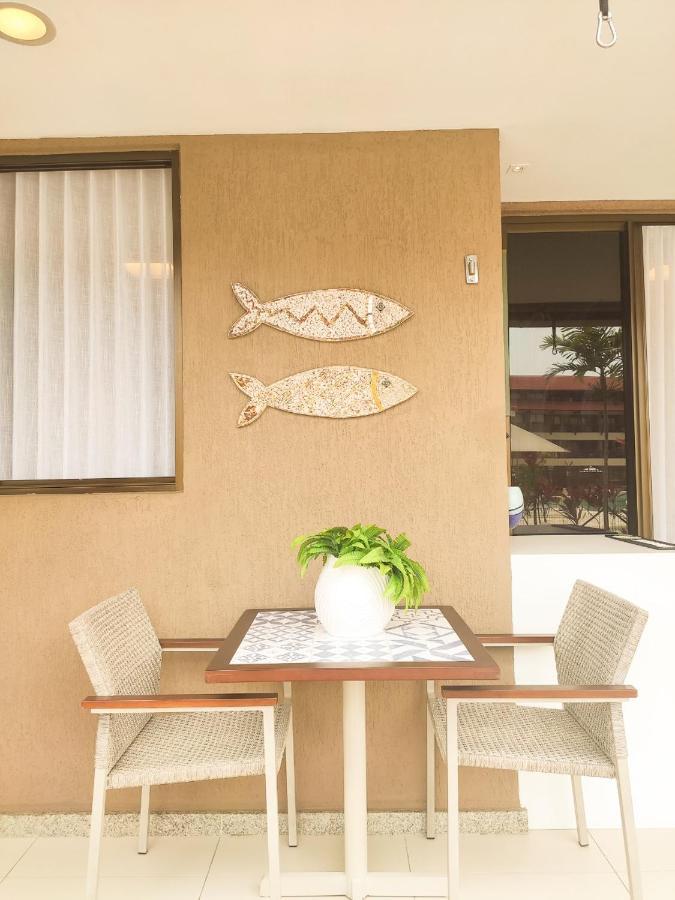 Apartamento Terreo Estiloso Com Piscina No Oka Beach - 104 Порту-де-Галиньяш Экстерьер фото